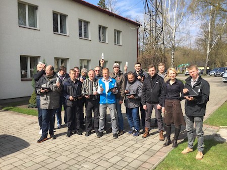 Latvian forest management